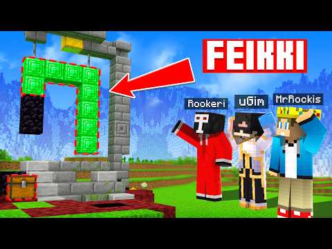 Tunnistatko VAIKEITA VIRHEITÄ Näissä Minecraft RAKENNUKSISSA?! w/@rookeri & @uuGim