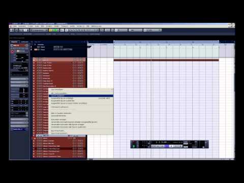 My Cubase 7.5 Template Part 1