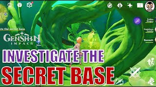 Investigate the Secret Base | Dig for the Buried Item | Vimana Agama: Royinjan&#39;s Chapter | Genshin