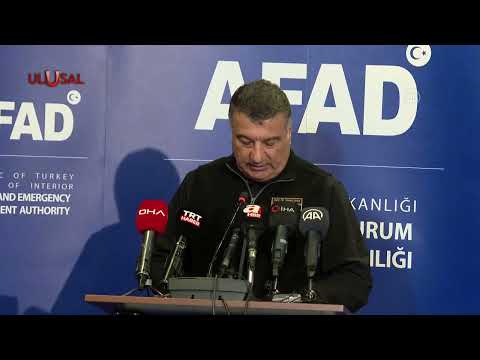 AFAD: "8 bin 550 artçı sarsıntı kaydedildi"