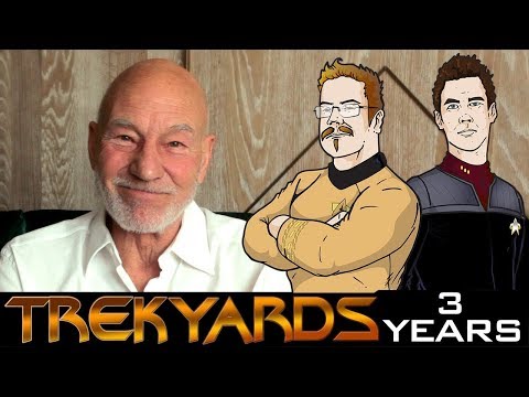 Happy 3rd Anniversary (2017) Trekyards from Sir Patrick Stewart