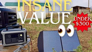 ALLPOWERS R600 Full Review + Foldable Solar Panel - INSANE VALUE!