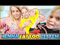 HENNA TATTOO ZETTEN OP DEZE HANGDAG | Bellinga Vlog #2780
