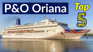 Top 5 BEST Things on P&O Oriana Cruise Ship! Why the Oriana was so loved? (Now Piano Land).