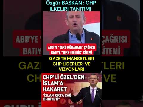 🎪 SIRKTE BU HAFTA: BAĞIRARAK LİDER OLUNUR MU? 🎪 Ah ôzgûr ah🎤 ÖZGÜR ÖZEL kürsüde kendini paralıyor!