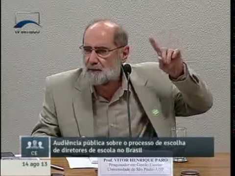 Choosing School Principals - Vitor Henrique Paro - Part 1/2