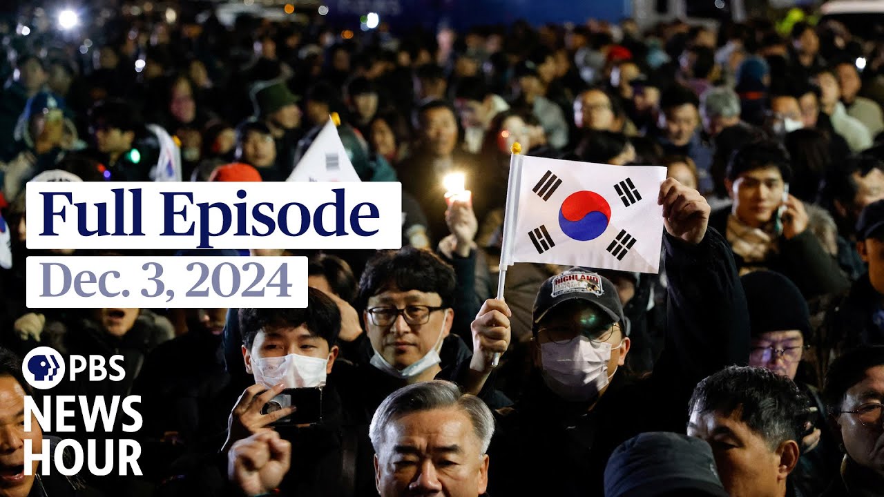 PBS News Hour full episode, Dec. 3, 2024