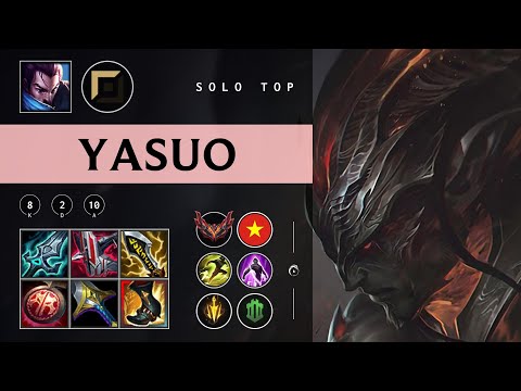 Yasuo Top vs Ornn - VN Grandmaster Patch 25.22