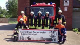 preview picture of video 'Cold Water Challenge 2014 - Freiwillige Feuerwehr Süderheistedt'