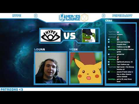 Heroes Lounge | EU Season 13 | Mythic Championship | HYPE vs pepeMLADY