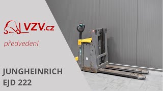 Jungheinrich EJD 222 pallet stacker for sale - Image 4 | Forkliftonline Jungheinrich EJD 222 pallet stacker | Image 4 - Forkliftonline