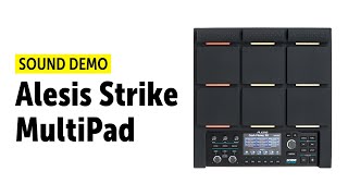 Video thumbnail for Alesis Strike MultiPad Sound Demo (no talking) by Drums Bonedo