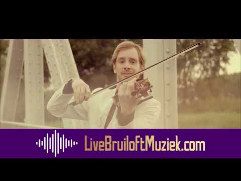 Bruiloft violist Stan met een ontroerende vertolking van Annie's Song