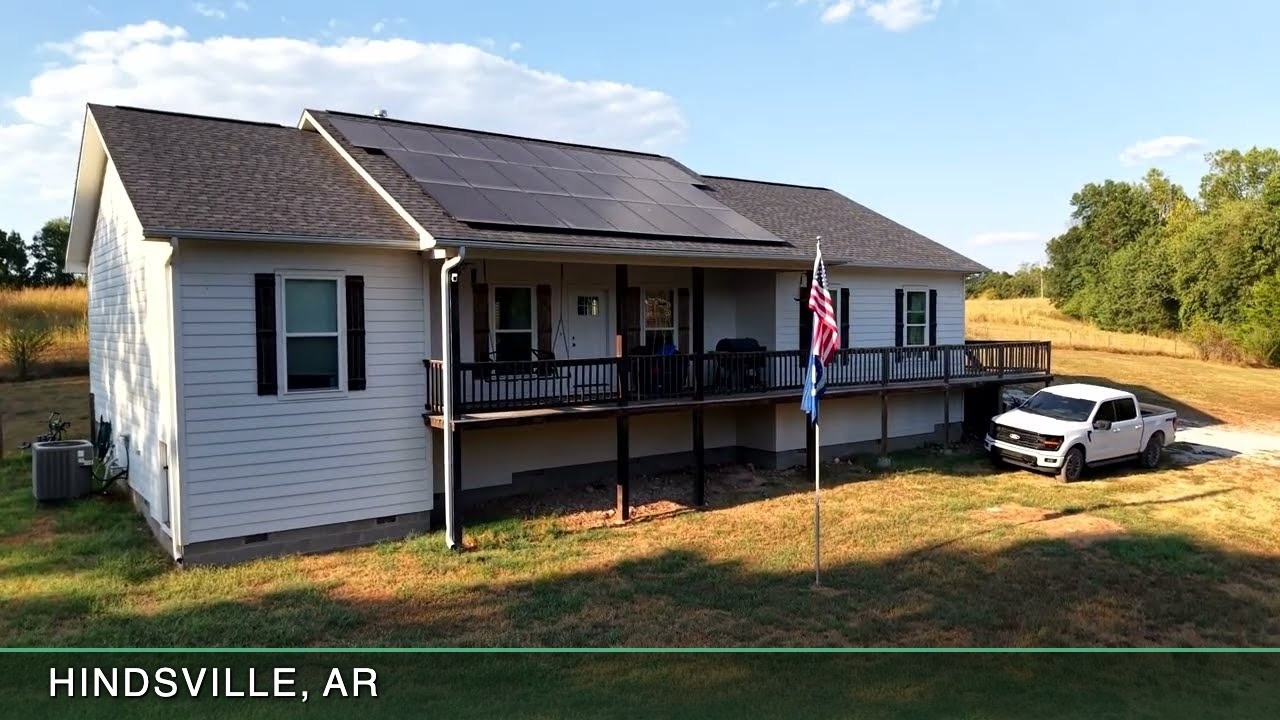 23171 N Hickory Flat Rd Hindsville AR aerial drone video