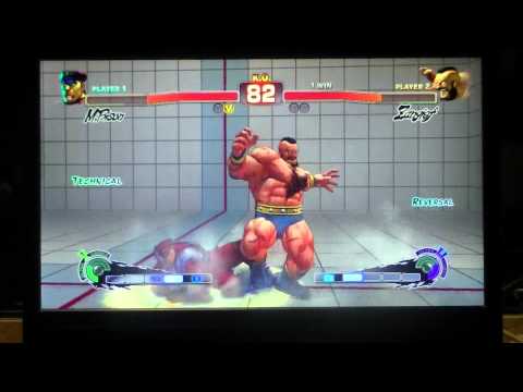 Evo 2013 SSF4AE Money Match - Dogura (Bison) vs Snake Eyez (Zangief)