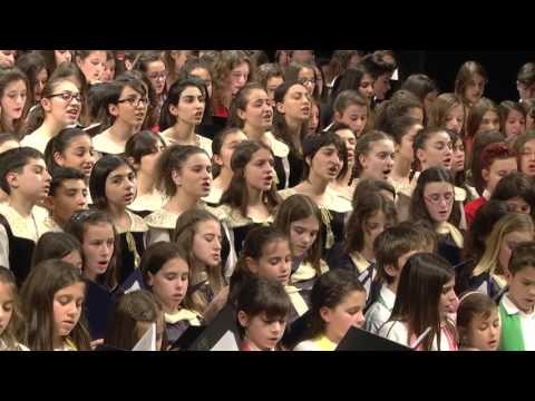 Little singers of Armenia performs Yerevan-Erebuni  during  5th Children Choir's Festival
