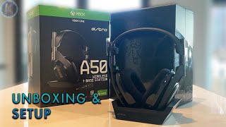 Astro A50 Gen 4 Headset for Xbox - Unboxing and Setup