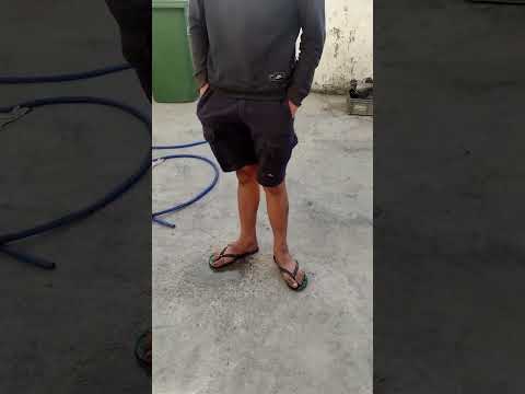 I don't know why he peed in his pants!