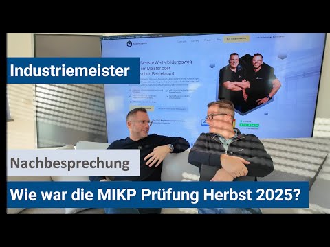 MIKP Autumn 2025 Follow-up Meeting | IHK Industrial Master Craftsman
