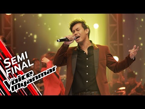 Paul Austin: Fight Song (Rachel Platten) | Semi Final - The Voice Myanmar 2019