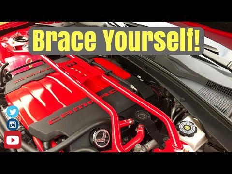 BMR Strut Tower Brace - Camaro - Install and Review