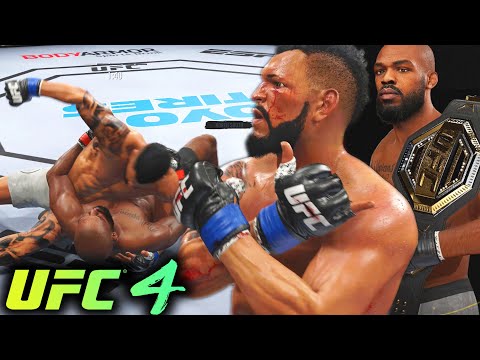 UFC 4 Career Mode: Fighting Jon Jones For The Light Heavyweight Title! EA Sports UFC 4 Career Mode