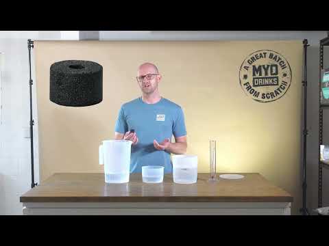 How to dilute and filter a neutral alcohol ready for flavouring, using the Air Still Carbon Filter.