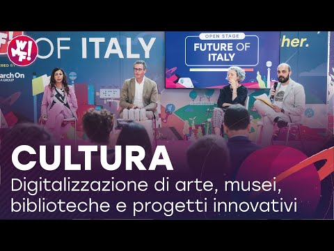 CulturaDigitalizzare patrimonio artistico, museale, bibliotecario e progetti innovativi