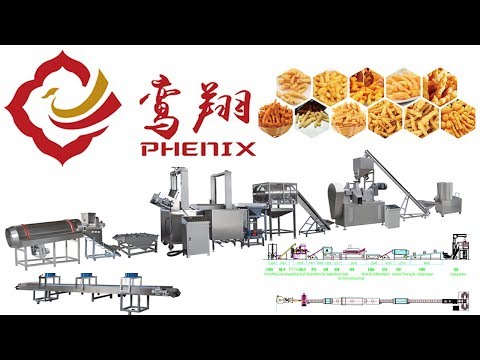 , title : 'Fully Automatic Nik Naks Cheetos Snack Making Machine | Jinan Phenix Machinery ®'