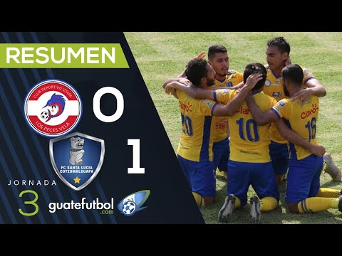 RESUMEN || El gol de Jonathan Velásquez le dio el triunfo al campeón || Iztapa 0-1 Santa Lucía Cotz