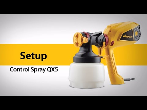 Control Spray QX5 Setup  Video