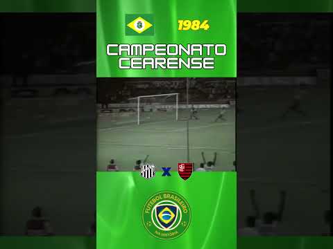 Ceará 2x0 Guarani Sobral (Final Campeonato Cearense 1984) #shorts