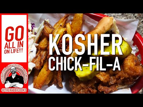 Kosher "Chick fil A" Style Crispy Chicken Sandwich