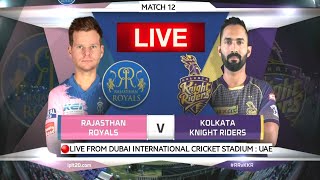 Rajasthan vs Kolkata | 12th Match | Live Cricket Score •