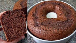 BOLO DE CHOCOLATE 50% CACAU - FÁCIL E RÁPIDO 