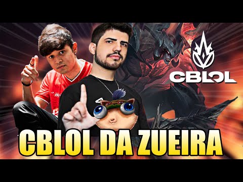 TP PERFEITO DO ROBO E TITAN QUITANDO - CBLOL DA ZUEIRA