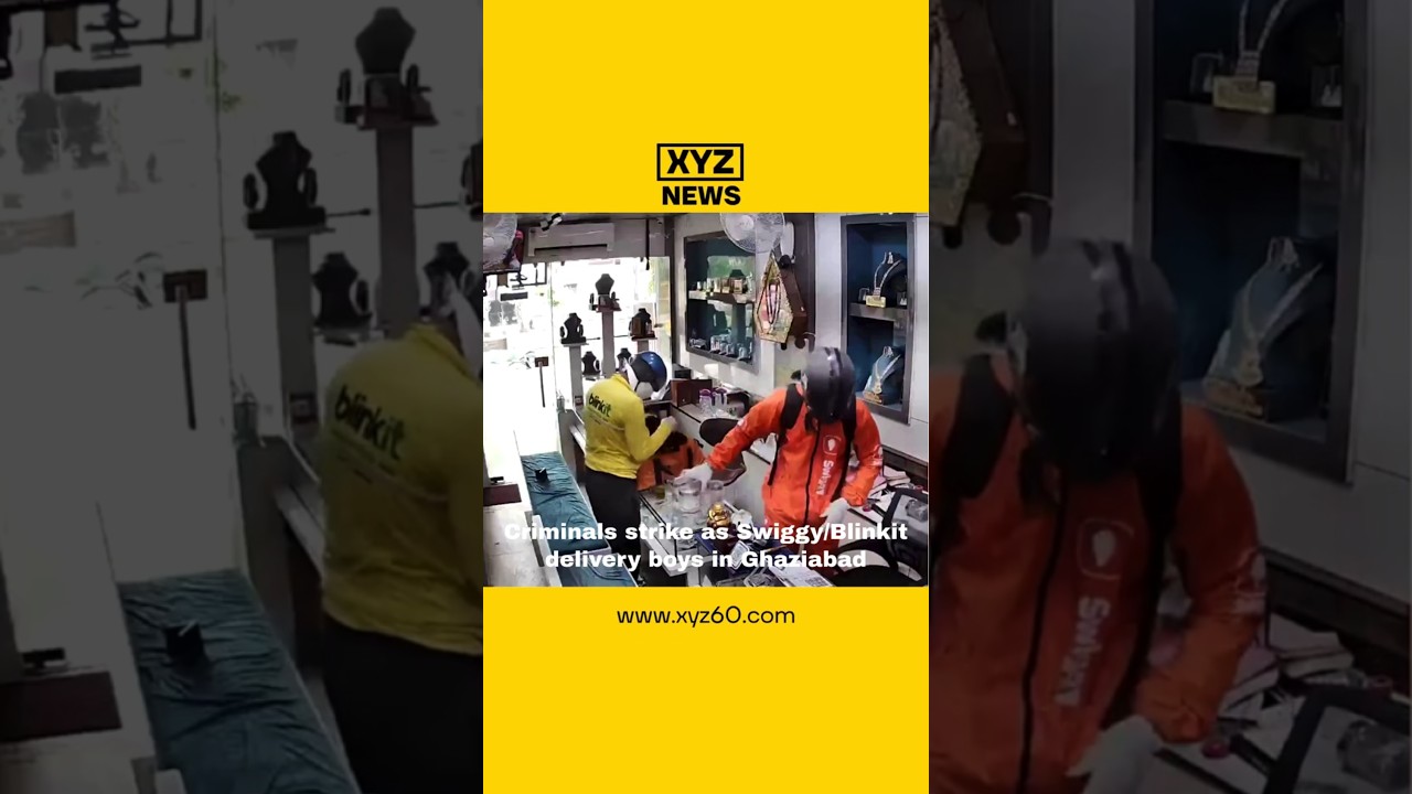 Criminals strike as Swiggy/Blinkit delivery boys in Ghaziabad