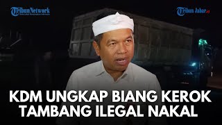 Download lagu KDM BONGKAR DALANGNYA! Terungkap  Pemilik Tambang Ilegal Subang yang Nekat Langgar Police Line mp3