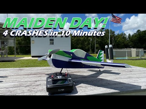 HobbyKing MX2 EPP 3D RC Plane Maiden Flight