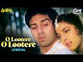 O Lootere O Lootere Lyrical Lootere Sunny Deol Juhi Chawla Lata Mangeshkar Manhar 90 S
