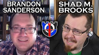 BRANDON SANDERSON and SHADIVERSITY talk pop-culture, fantasy, self publishing + HUGE ANNOUNCEMENT video