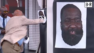 Chuck & Shaq Work Out on a Kendrick Perkins Punching Bag 😂 Inside the NBA