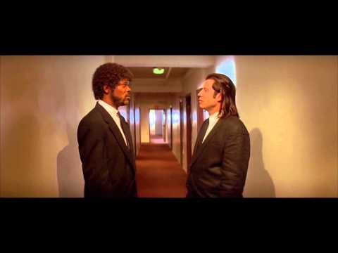 Jules Winfield e Vincent Vega dialogo su " Piedi massaggiati "