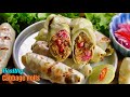 హెల్తీ కేబేజ్ రోల్స్ Healthy Cabbage Rolls Recipe In Telugu How 