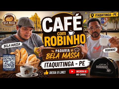 Café com Robinho manhã de quinta feira deixa o like 11/06/26 itaquitinga pe
