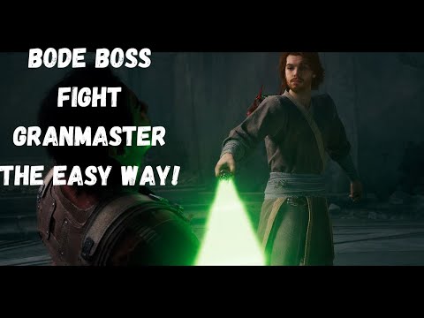 Bode Boss Fight (Grandmaster Tactics) Star Wars: Jedi Survivor