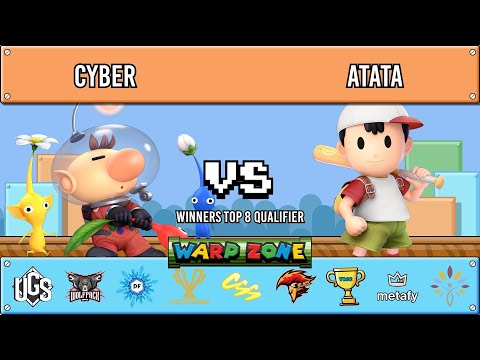 Warpzone  -  Winners Top 8 Qualifier  -  Cyber(Olimar) Vs. ATATA(Ness)