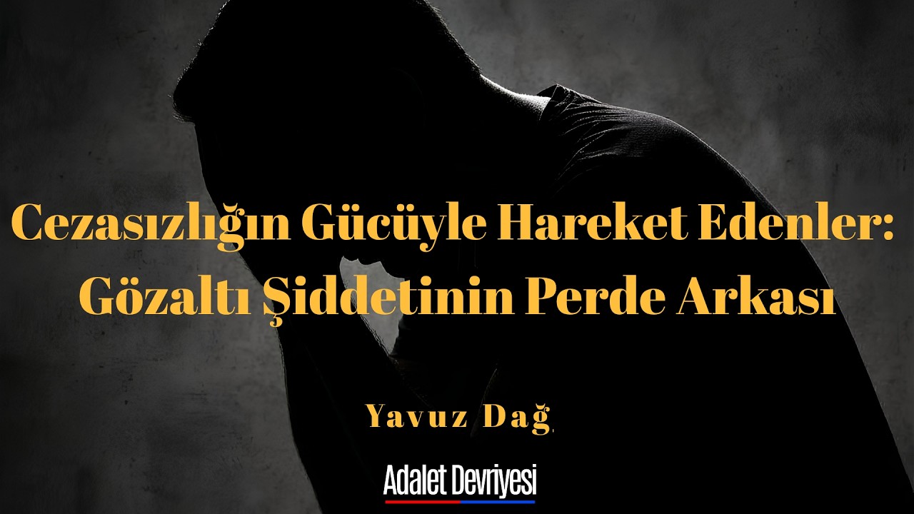 Cezasızlığın Gücüyle Hareket Edenler: Gözaltı Şiddetinin Perde Arkası