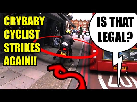 Crybaby Cyclist Part 2 - London Worst Drivers Compilation
