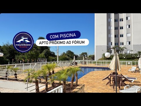 Portal Veredas do Vale - Próximo ao Fórum de Tatuí SP , apto com área de lazer, Piscina .